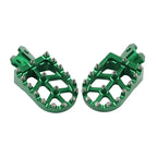 Green Foot Pegs for Sur Ron S/X, Honda CRF 150F 230F (2003-2019)