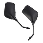 Pair Black Rearview Mirrors for Kawasaki KLR250 KLR600 KLR650 (1987–2007)