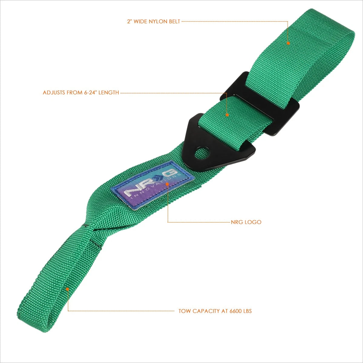 Tow Strap for Universal Applications (6600 lbs Capacity)