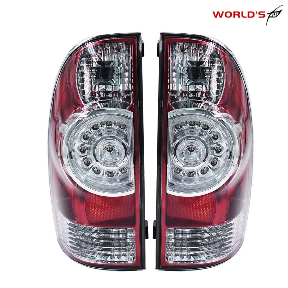 LED Tail Lights for Toyota Tacoma (2005–2015) Replacement Left + Right