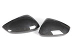 Carbon Style Side Wing Mirror Cap Covers for Audi A3 (2022–2025)