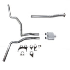 Dual Exhaust Kit for Toyota Tacoma (2016–2023) 2.5" Chamber Muffler