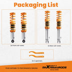 Coilovers Shocks Struts Kit for Mazda Miata MX5 (1990–1997) Height Adjustable