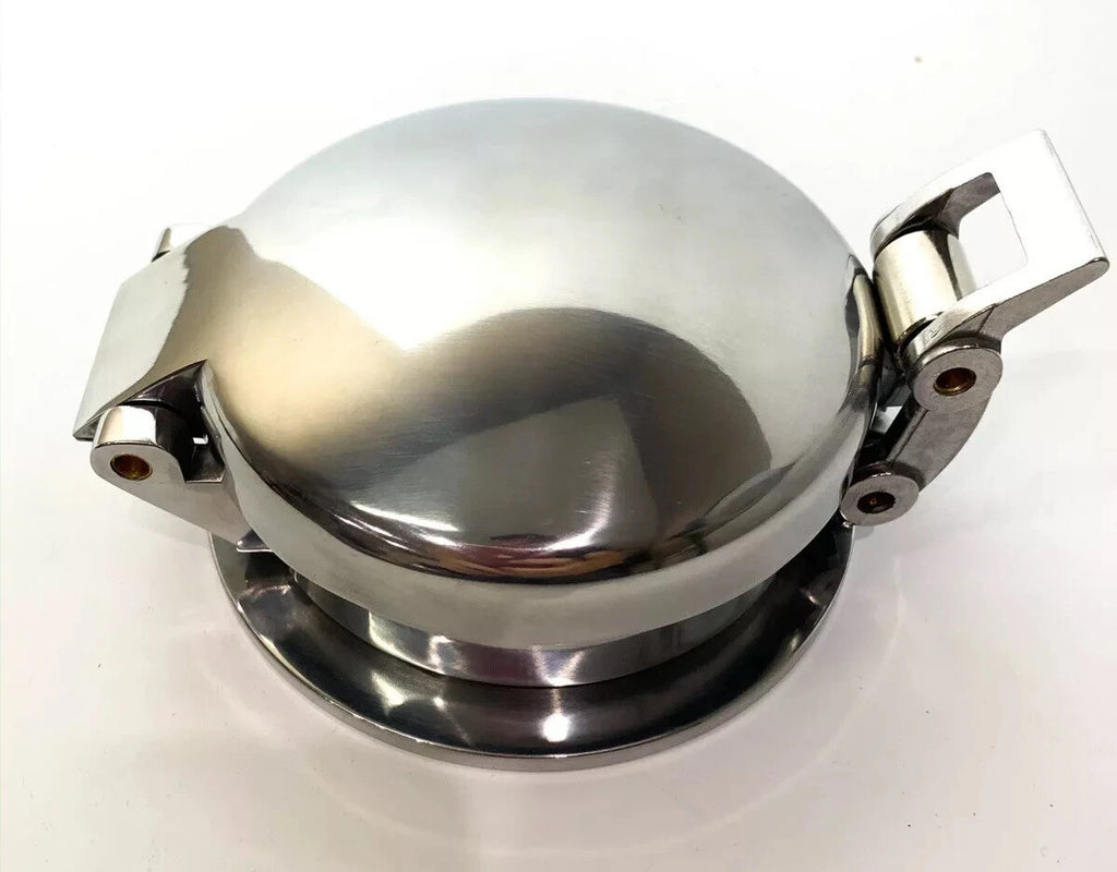 Gas Fuel Cap Polished Aluminum Roller Style for Shelby Cobra (1962–1965)