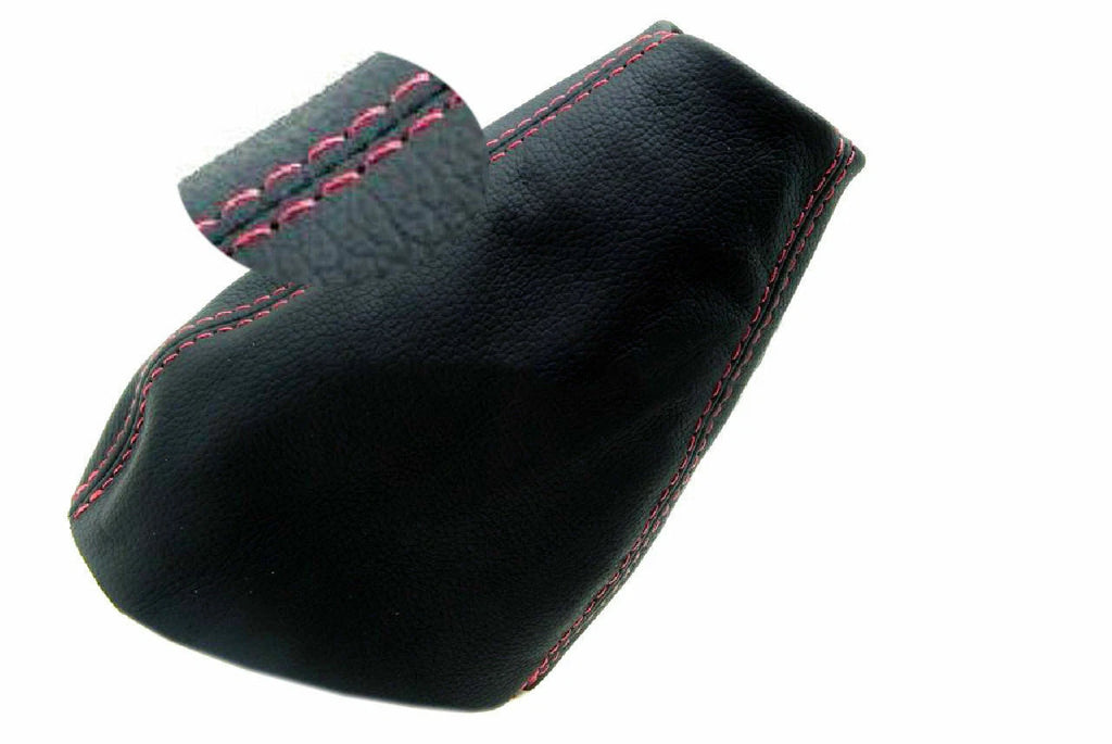 Manual Shift Boot Cover for Ford Focus (2000–2007) Red Stitch