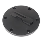 Chrome Black Engine Side Derby Cover for Suzuki Boulevard M109R (2007–2016)