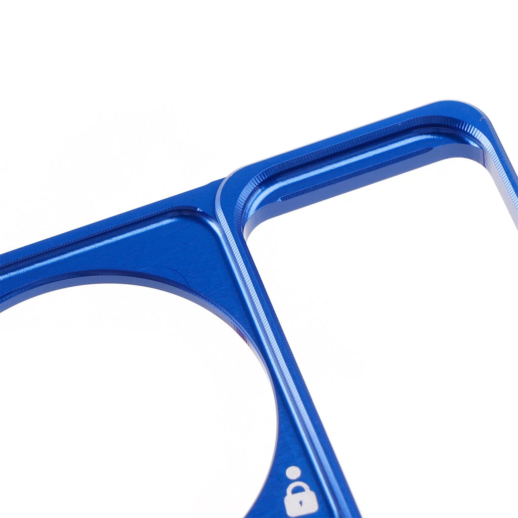 Aluminum Key Cylinder Cover Blue for Honda PCX160, Lead 125, ADV160 (2021–2023)