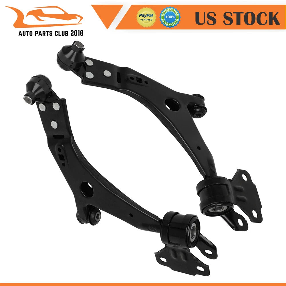 2X Front Lower Control Arms with Ball Joints for Ford Focus (2012–2018)