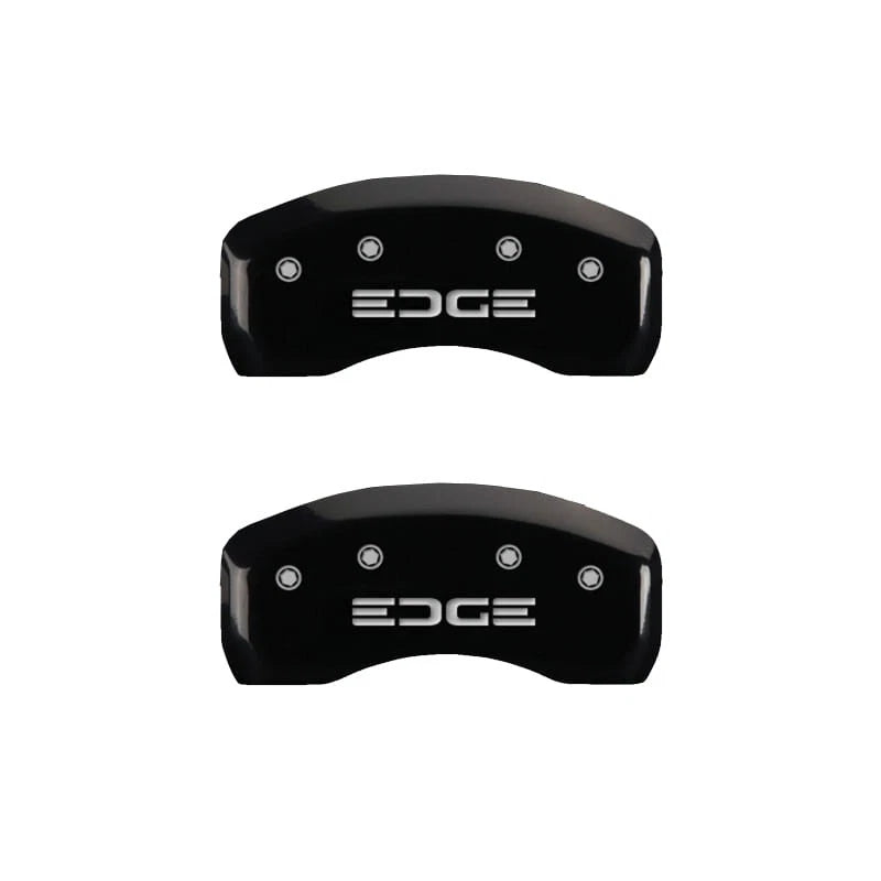 Set of 4 Caliper Covers Black Edge for 2019–2020 Ford Edge