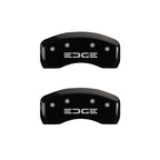 Set of 4 Caliper Covers Black Edge for 2019–2020 Ford Edge