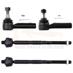 Set of 4 Steering Tie Rod End Links for Jeep Commander (2006–2010)