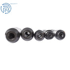 Set of 5 End Mill Holders for R8 (Compatible with Various Sizes)