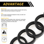 Set of 5 Oil Seal Rotary Shaft Seal NBR Rubber 40x50x10mm for Various Models