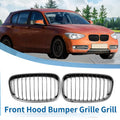Pair Front Upper Bumper Grille Signal Slat for BMW 1 Series F20 (2011-2014)