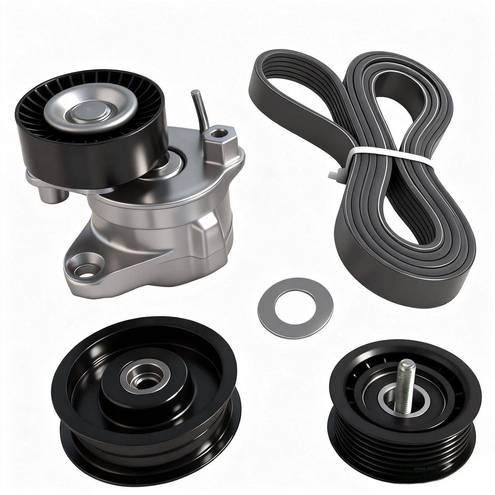 Accessory Drive Belt Kit for Dodge Sprinter 2500 3500 (2007–2015)