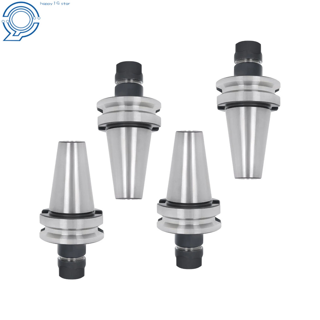 Set of 4 Toolholders for CNC Machines (ER16, 70mm Length)