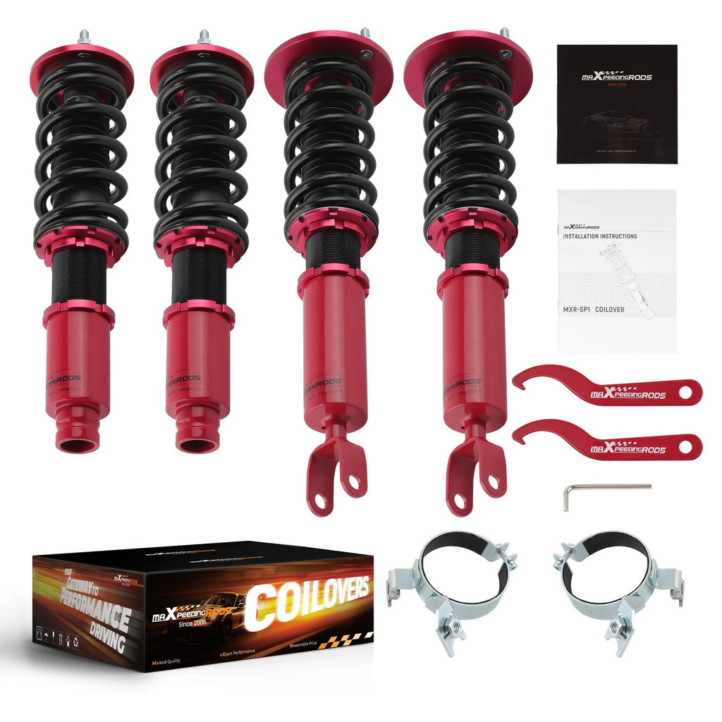 Coilover Shocks & Springs Kit for Honda Accord (1990–1997) Acura CL (1997–1999)