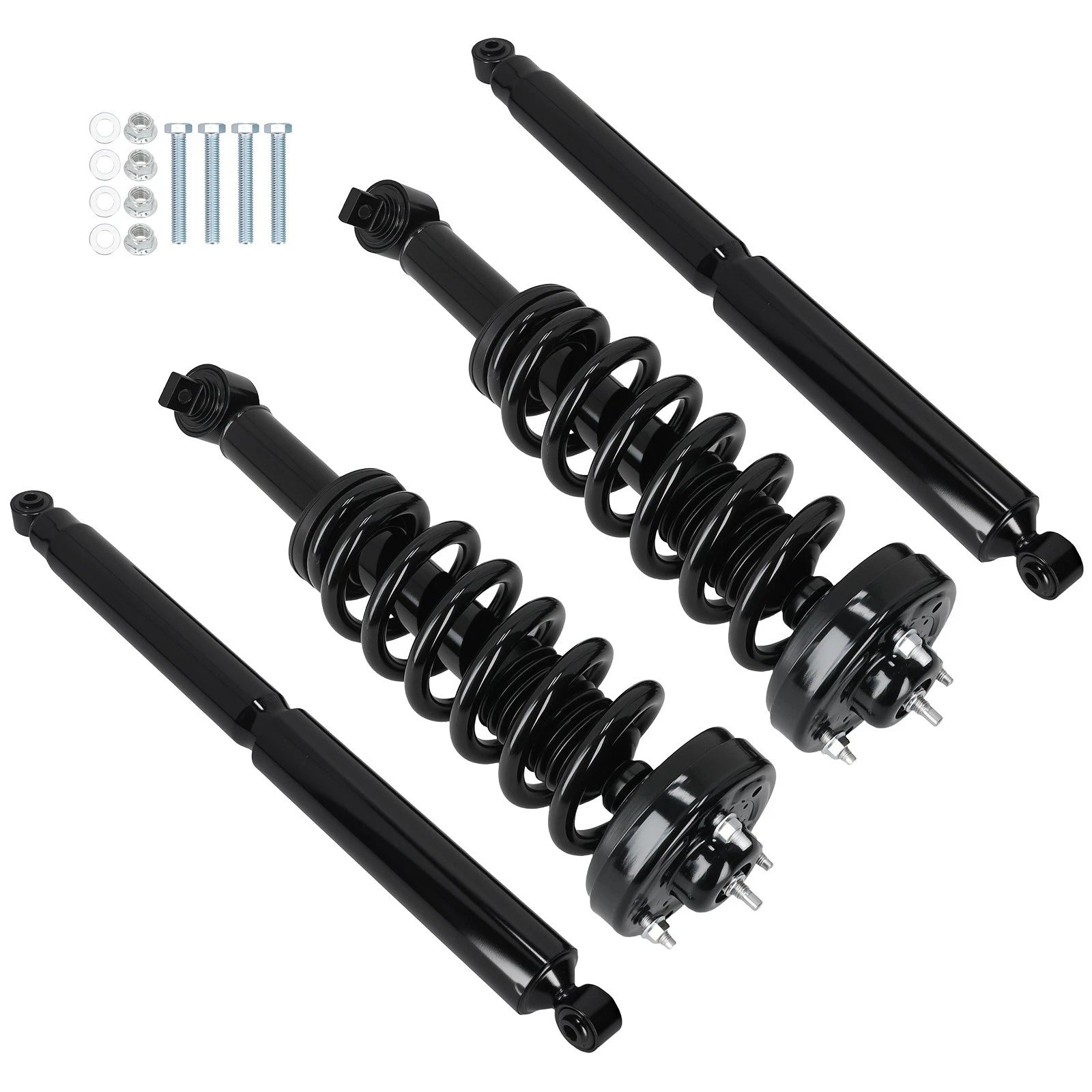 Front & Rear Struts w/Coil Spring for Ford F-150 (2015–2020)