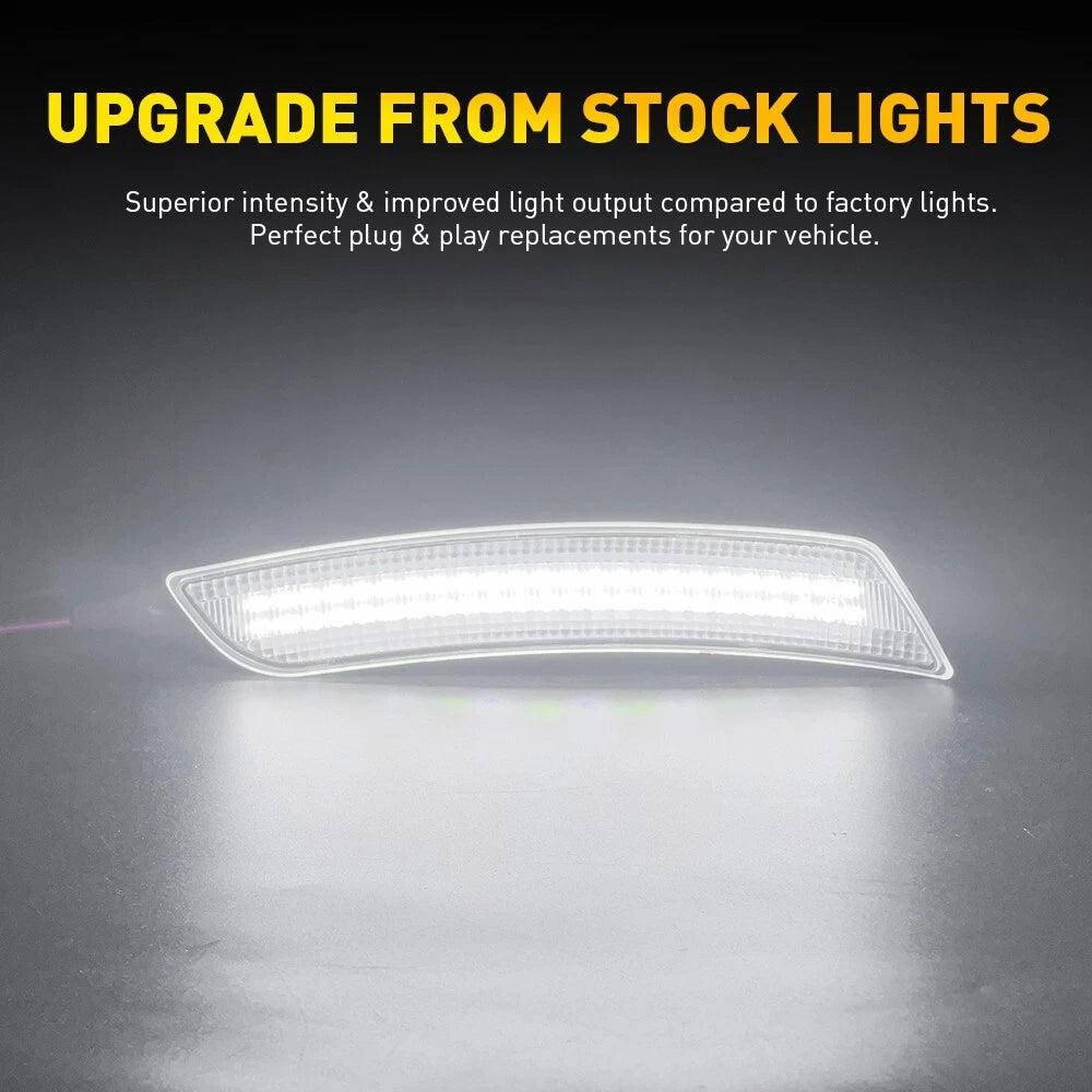 Set of 4 LED Side Marker Lights for Chevy Camaro (2016–2023)
