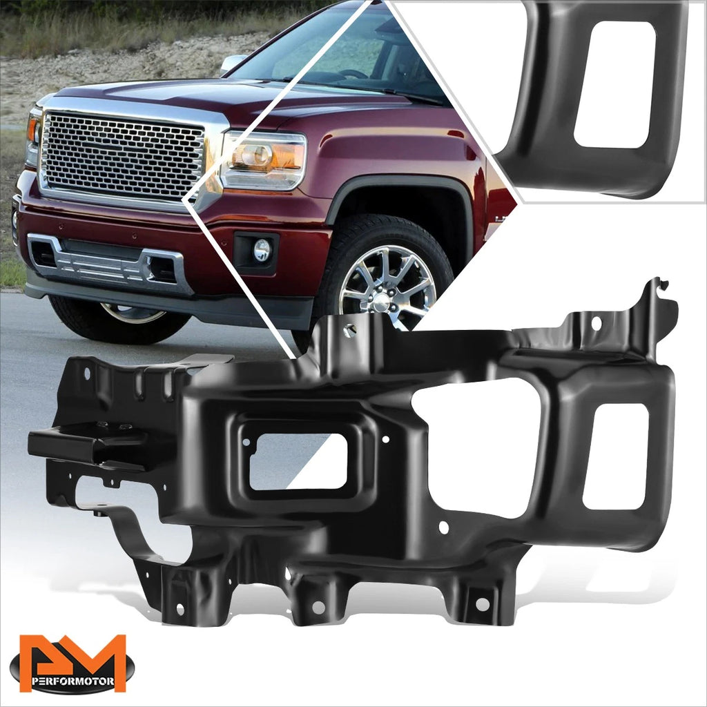Front Driver Left Upper Bumper Cover Support Bracket for GMC Sierra 1500 (2014–2015)
