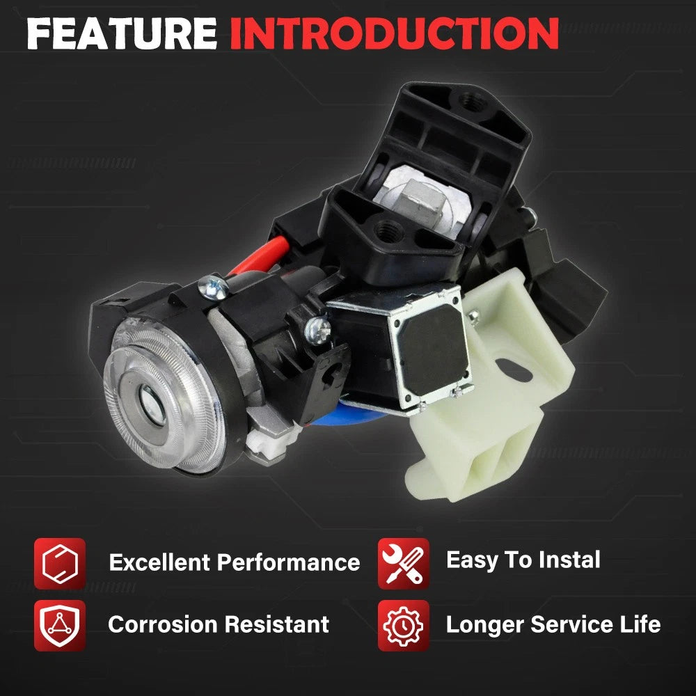 Ignition Switch Assembly 81905-F2230 with 2 Keys for Hyundai Elantra (2017–2020)