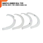 A2W 4 x Cool White Fender Flares for Ford Ranger PX1 T6 (2012-2014)