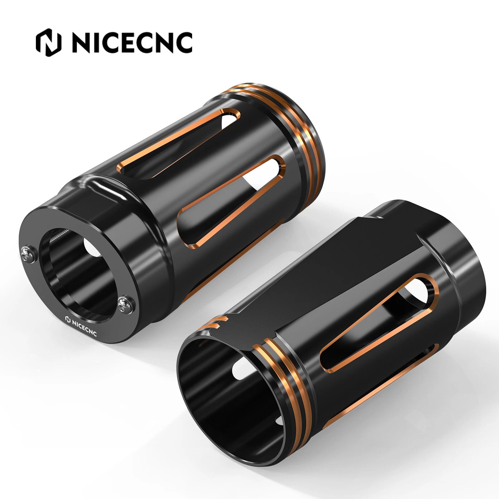 2X Fork Tube Cover 45600003 for Harley Road Glide FLTRX FLTRXS FLTRK (2015–2023)