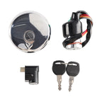 Ignition Switch Lock & Fuel Gas Cap Key Set for Suzuki GN125 (1982–2001) T9