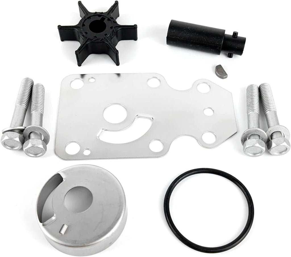 Water Pump Impeller Repair Kit for Yamaha Outboards 6 8 9 HP (68T-W0078-00)