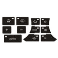 Set of 1 Radio Clima Headlight Button Repair Knob for Audi A3 8P (2004–2008)