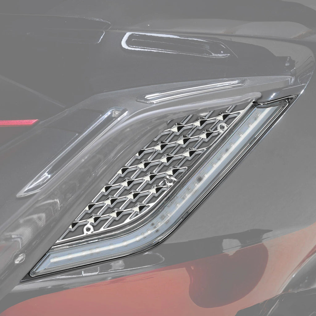 LED Radiator Grill Panels for Honda Gold Wing 1800 GL1800 (2018–Present)