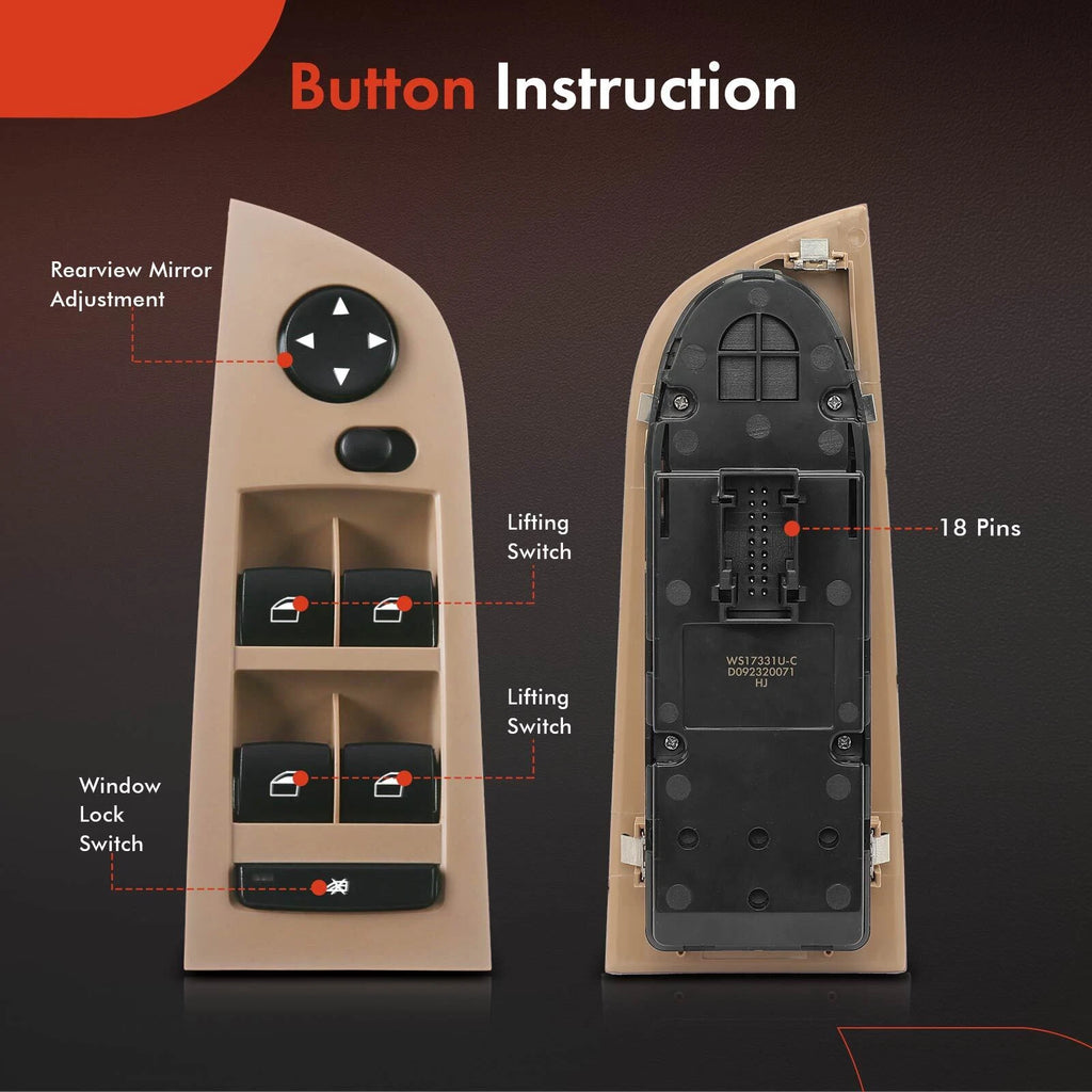 Power Window Switch for BMW M3 335xi 335i 330xi (2008-2011)