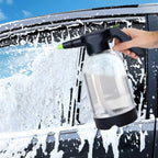 Electric Car Wash Spray Bottle 2L Adjustable Foam Nozzle for Garden