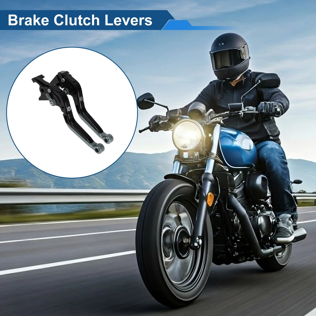 Adjustable Brake Clutch Lever for Honda NC700 (2016–2020) Titanium Black