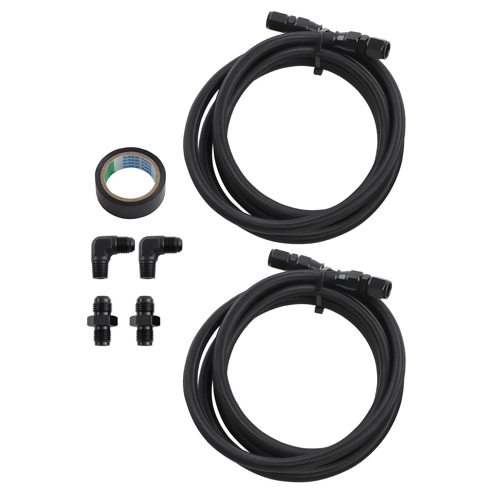 Cooler Hose Line Kit for GM 4L60E 4L65E 700R4 TH350 TH400 (1982–2002)