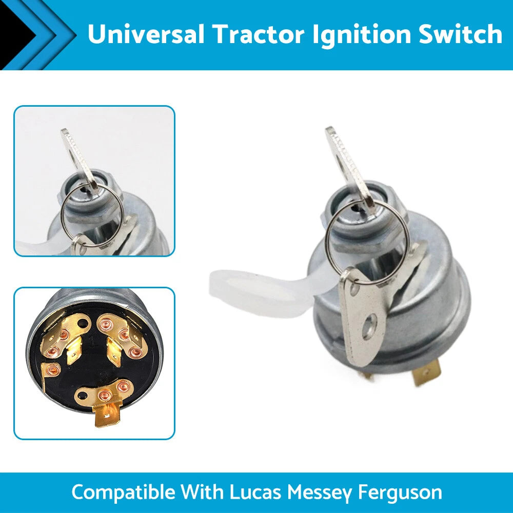 Ignition Switch for Massey Ferguson Tractor (Universal)