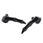 Black Saddlebag Skull Fingers Latch Handles for Harley Touring Bagger (2014- )