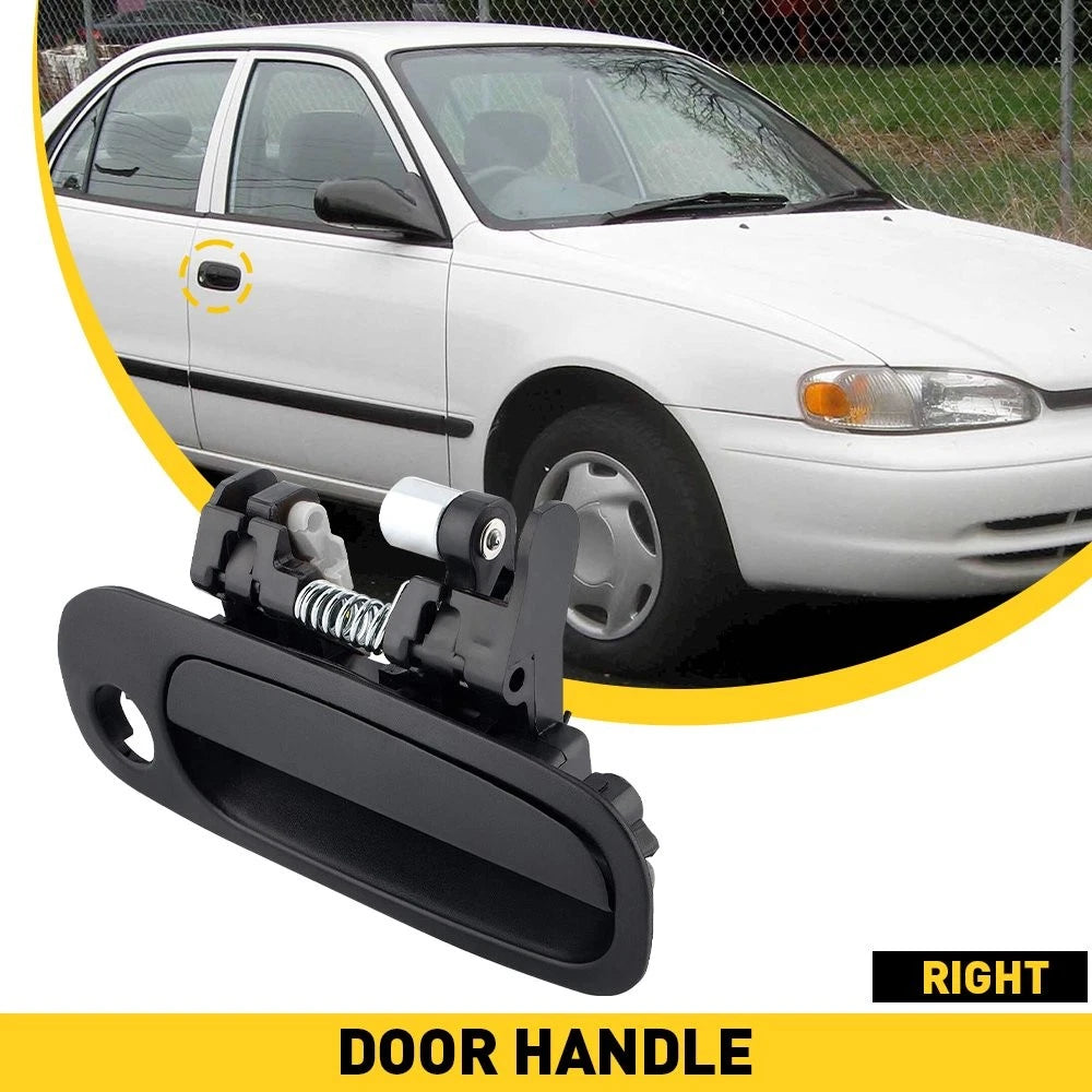 Front Right Side Door Handle Black for Chevy Prizm (1998–2002)