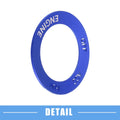 Engine Start Button Sticker for Dodge Charger Challenger Aluminum Alloy Blue