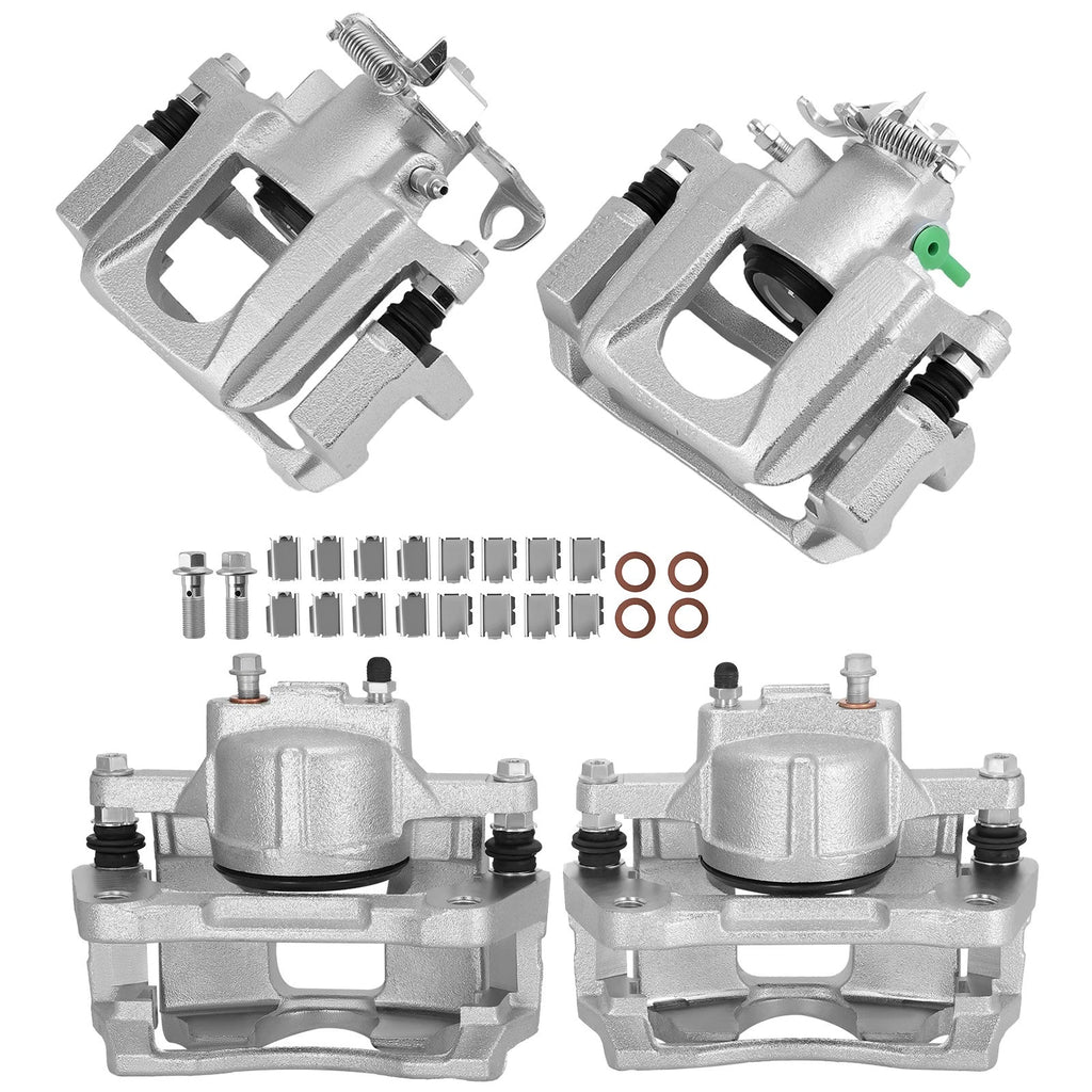 Rear Front Disc Brake Caliper for Chrysler Town & Country (2008–2012)