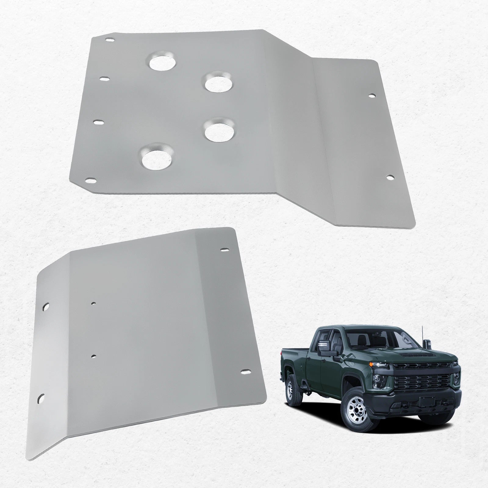 Differential Skid Plate for GMC Sierra 2500HD (2011–2015, 2017)