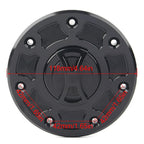 Fuel Gas Tank Cap Cover for Kawasaki NINJA 500, ZX-6, ZX-7, ZX-9, ZRX-1100 (1994-2009)