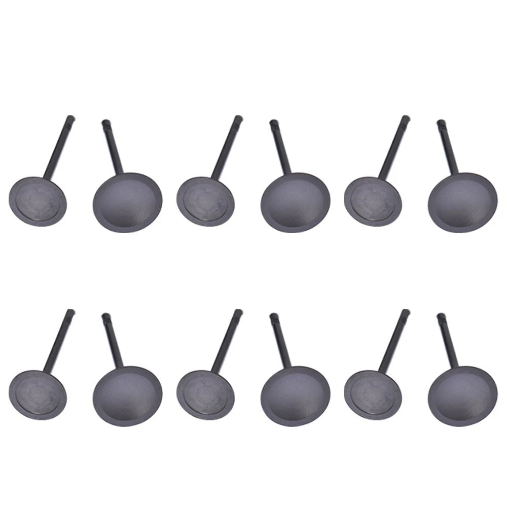 12Pcs Intake Exhaust Valves for Ford Explorer Mazda B4000 (1997–2010)