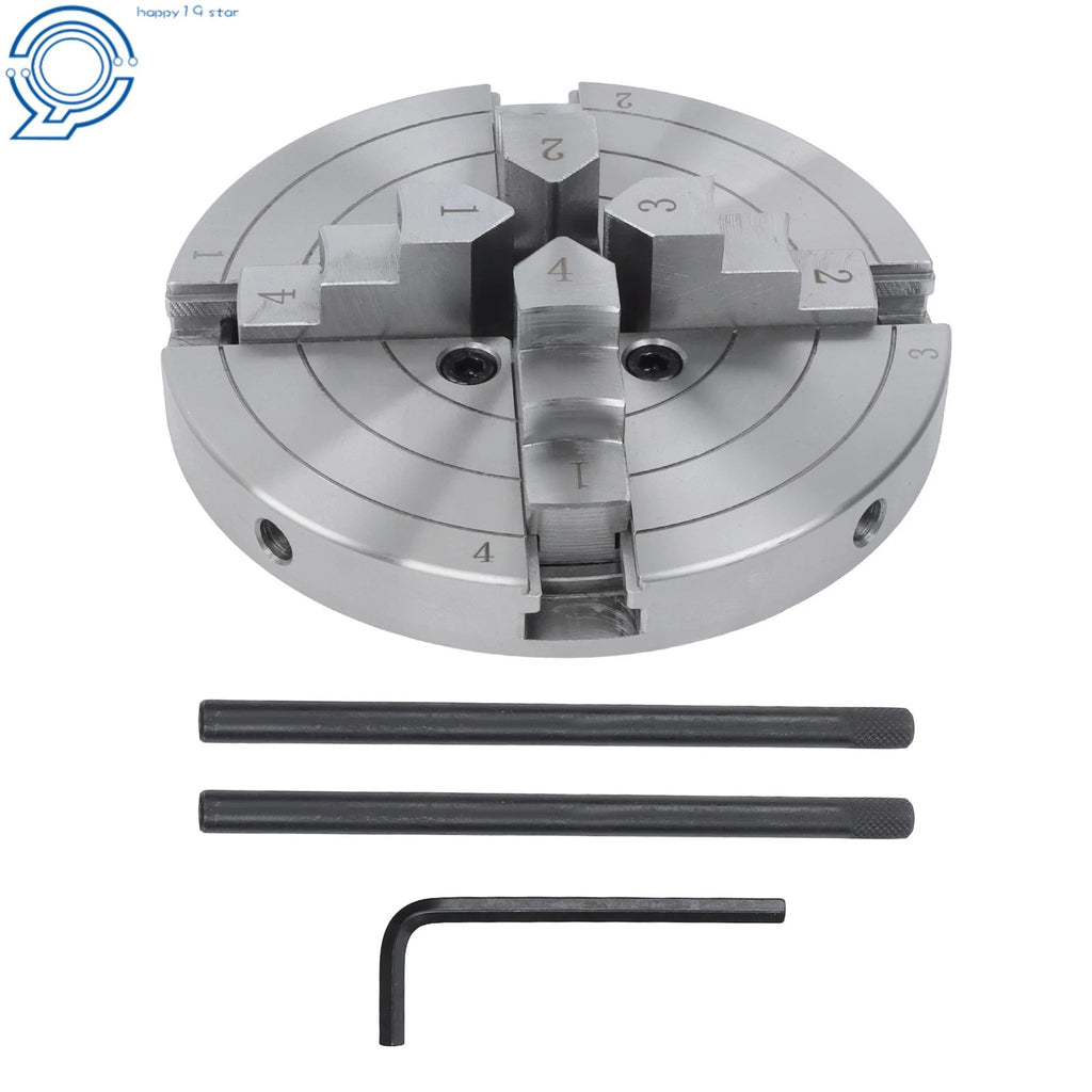 4 Jaw 6" Wood Lathe Chuck 1x8 TPI for Bowl Turning
