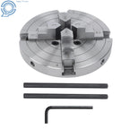 4 Jaw 6" Wood Lathe Chuck 1x8 TPI for Bowl Turning