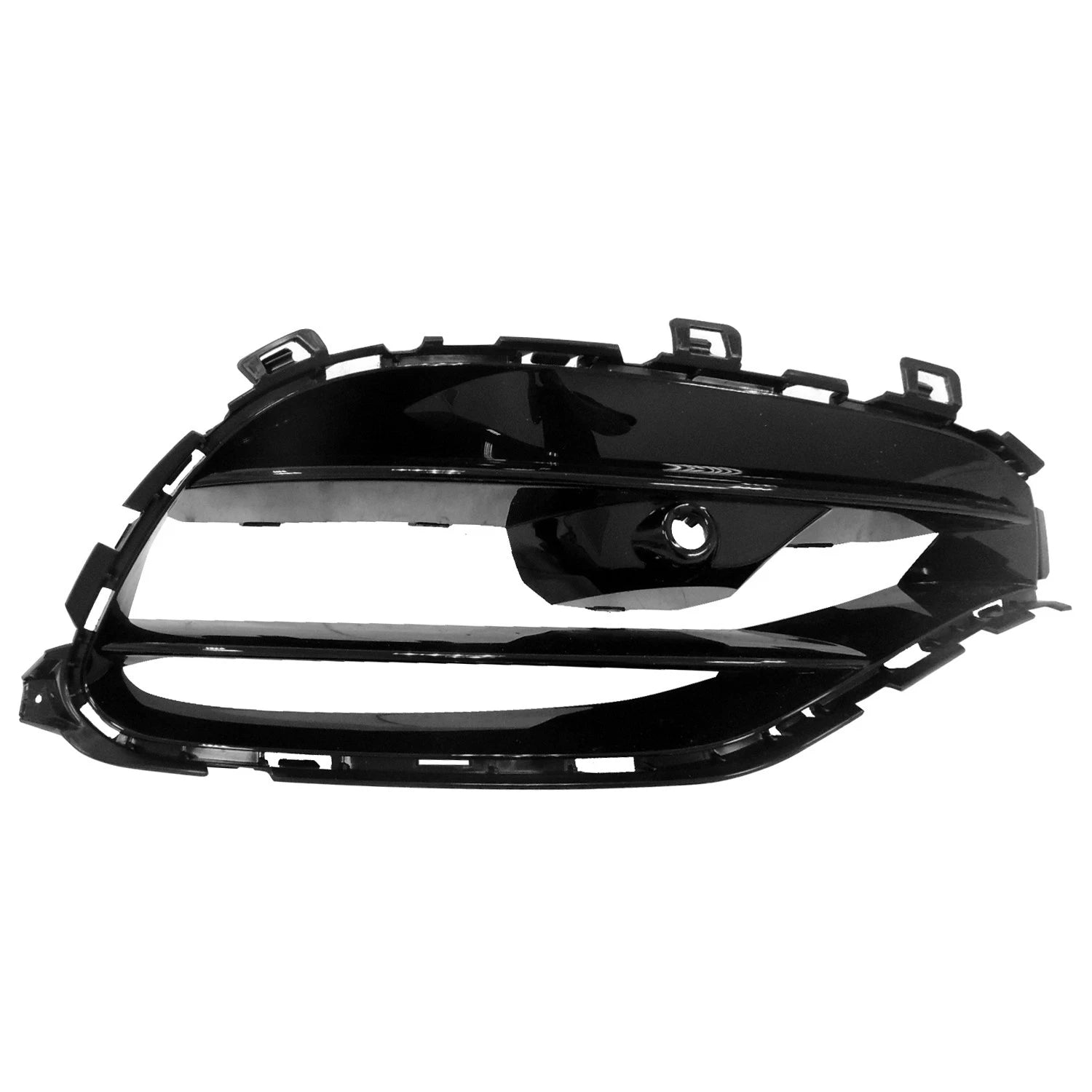 Replacement Front Passenger Side Bumper Cover Grille with Sensor Hole for Jeep Cherokee (2014–2018)