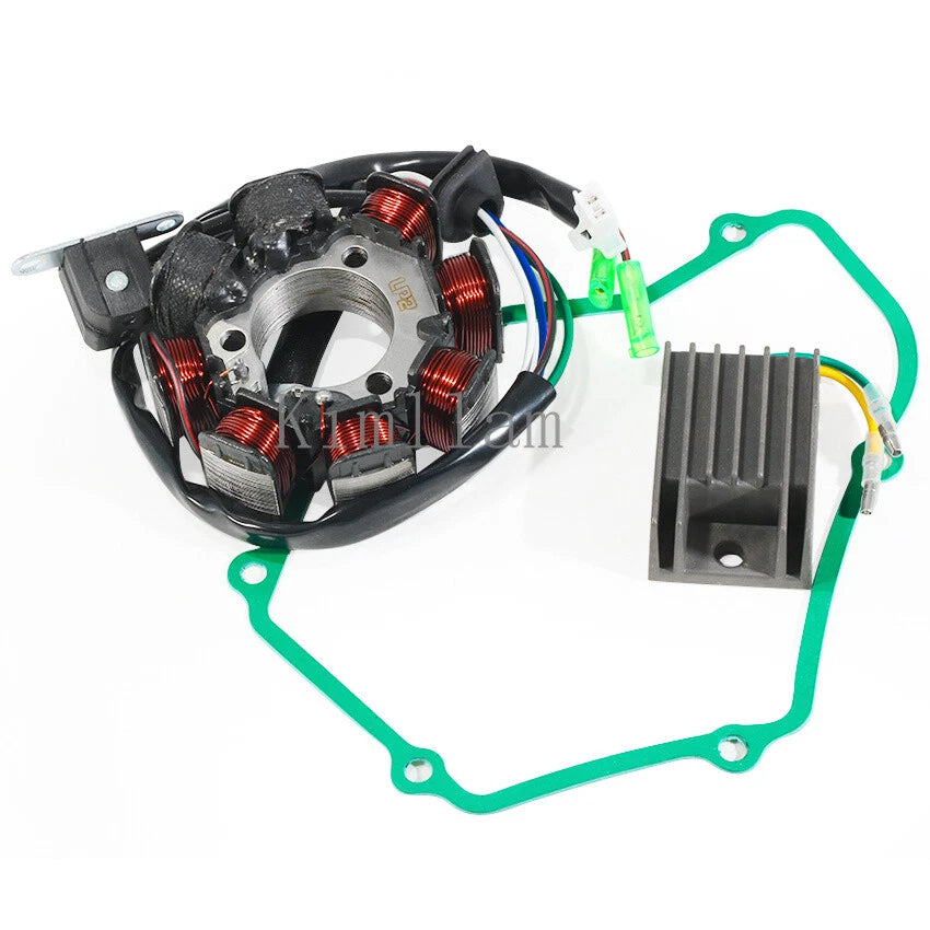 Stator Coil + Regulator Rectifier + Gasket for Honda ATC250R (1985) 31120-HA2-671