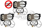 Keihin CDKCV 3 Triple Carb Rebuild Kit for Kawasaki 1200 STX-R (2002–2005)