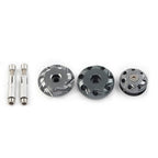 3X CNC Frame Hole Covers Fairing Bolts Caps for Kawasaki Ninja 1000 Z1000 Z1000SX