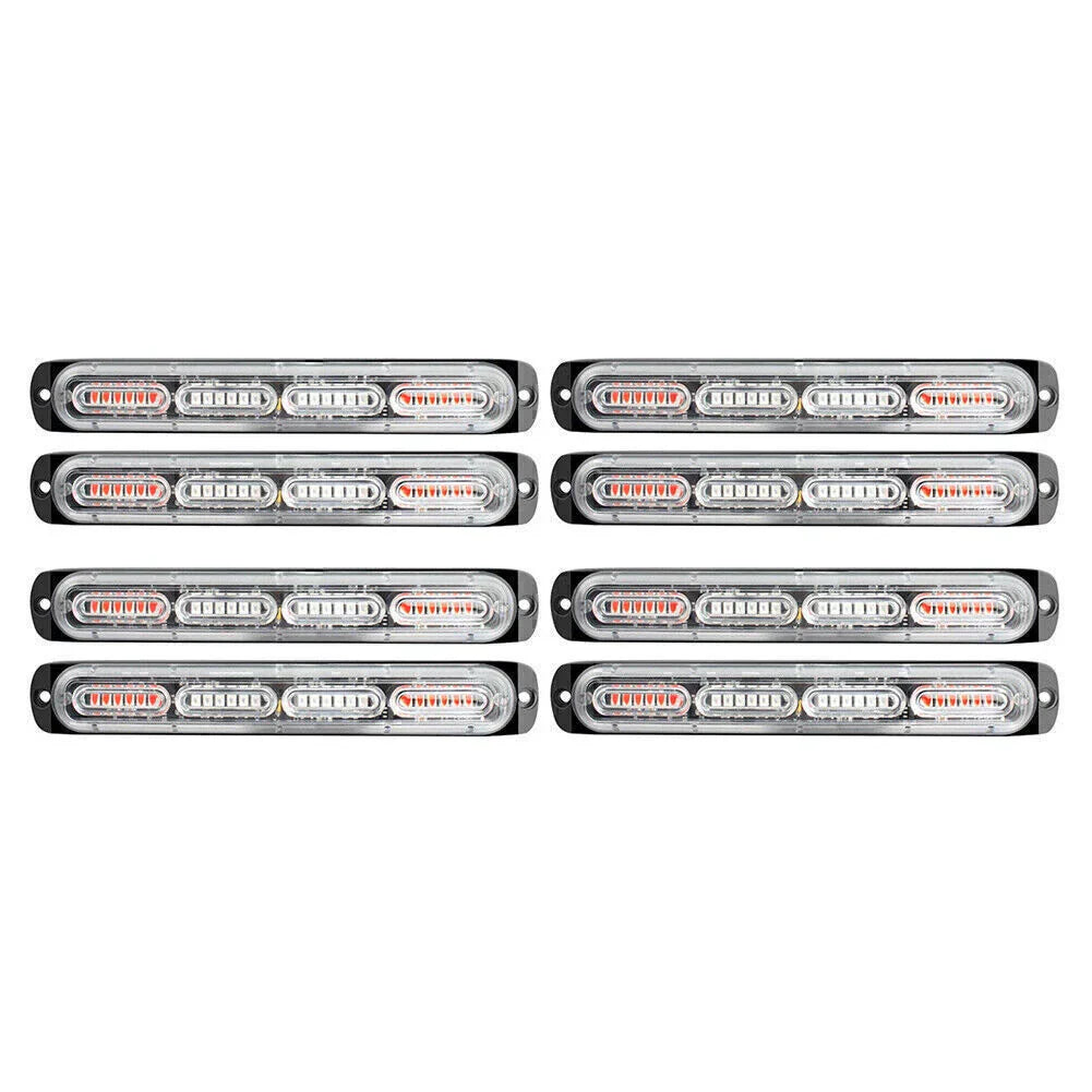 4 LED Strobe Lights Emergency Flashing Beacons for Cars